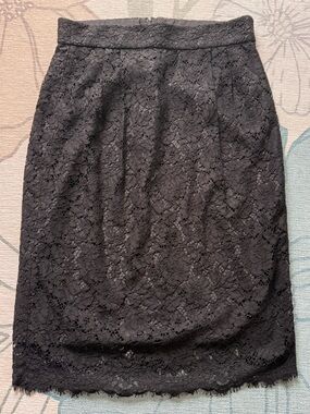 J.Crew Lace Pencil Skirt, Size 12